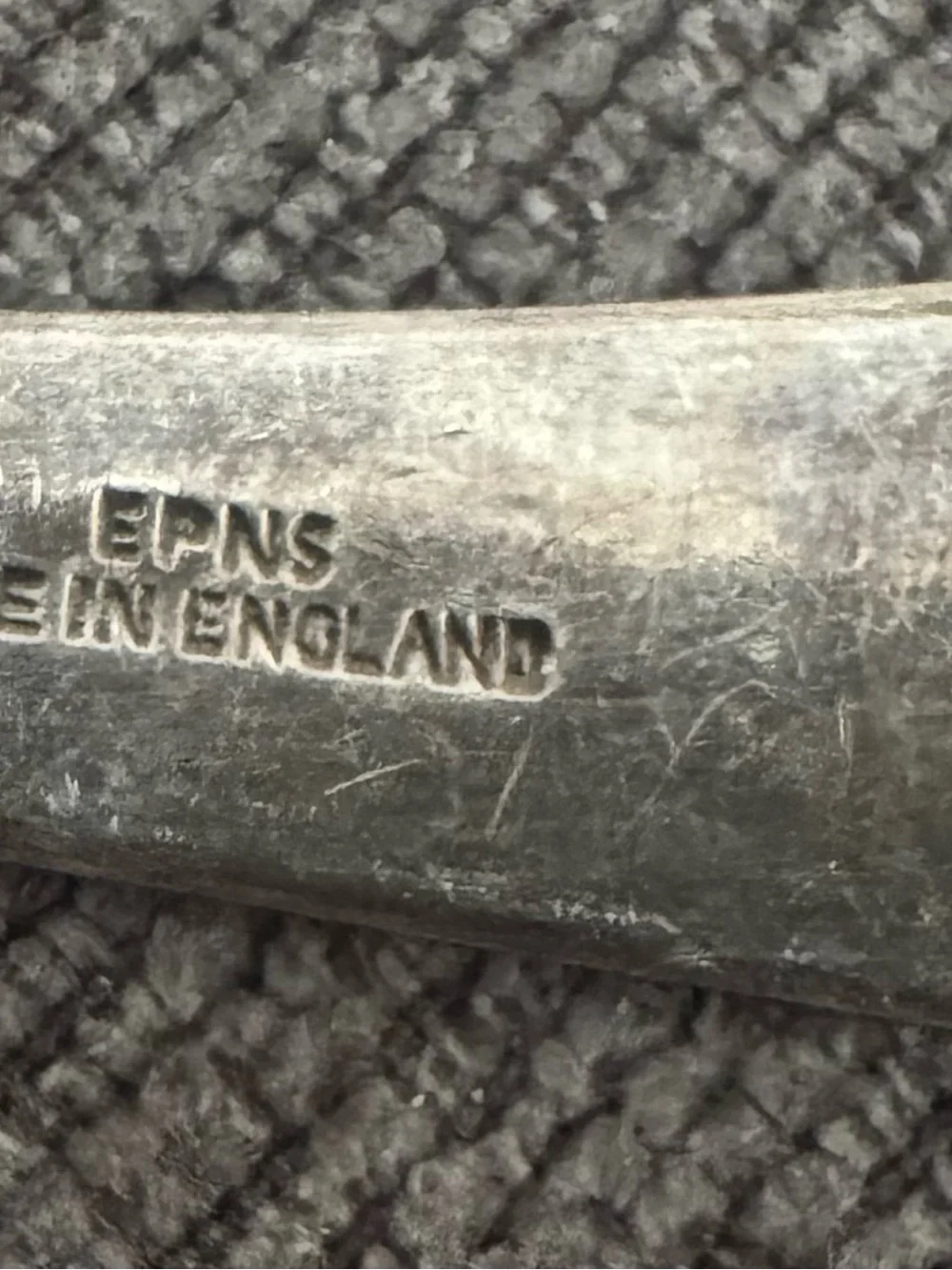 Vintage Silverplate EPNS 7 Spoon Lot 1847 Rogers Bros Sheffield Souvenir Soup